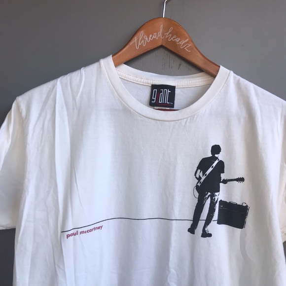 Vintage Other - Paul McCartney GIANT Tag Concert Shirt